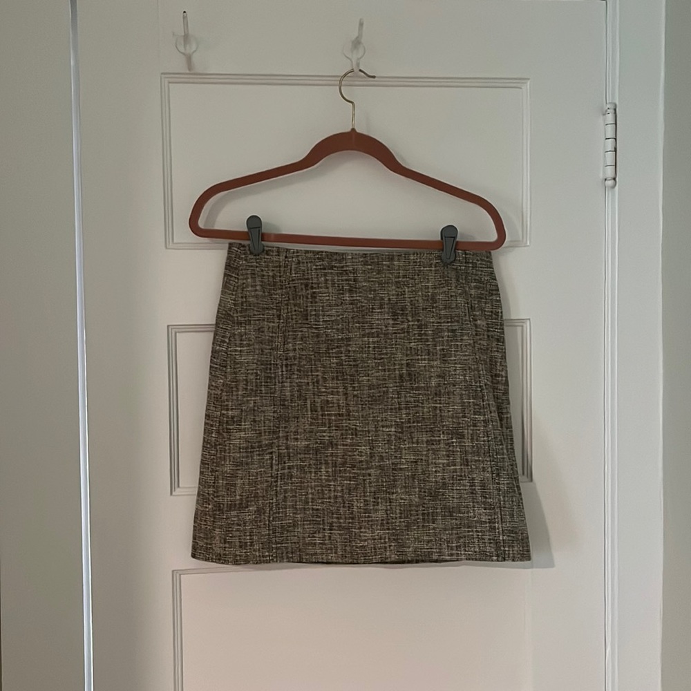 Loft Gray Pencil Skirt